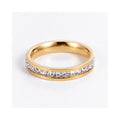 crystal eternity band luxury