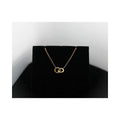 interlocking knot necklace luxury