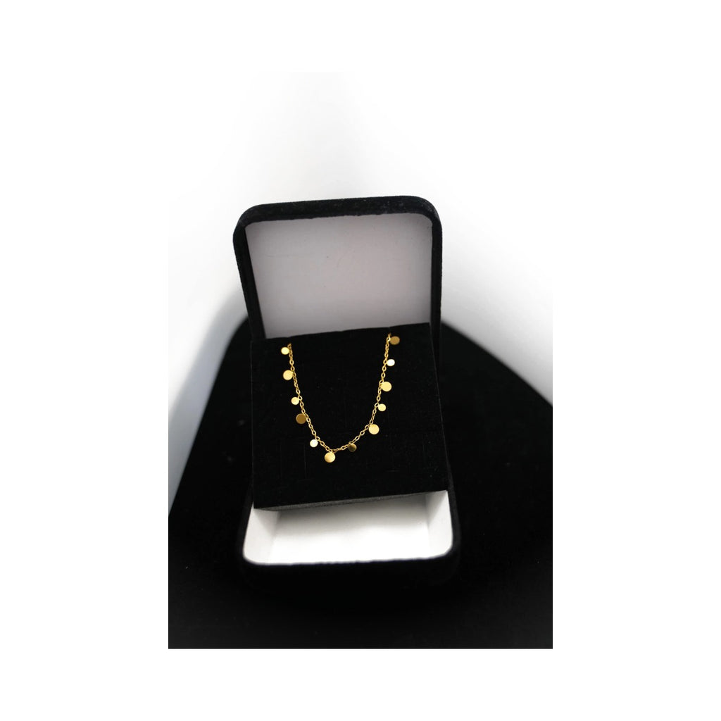 teardrop charm necklace luxury