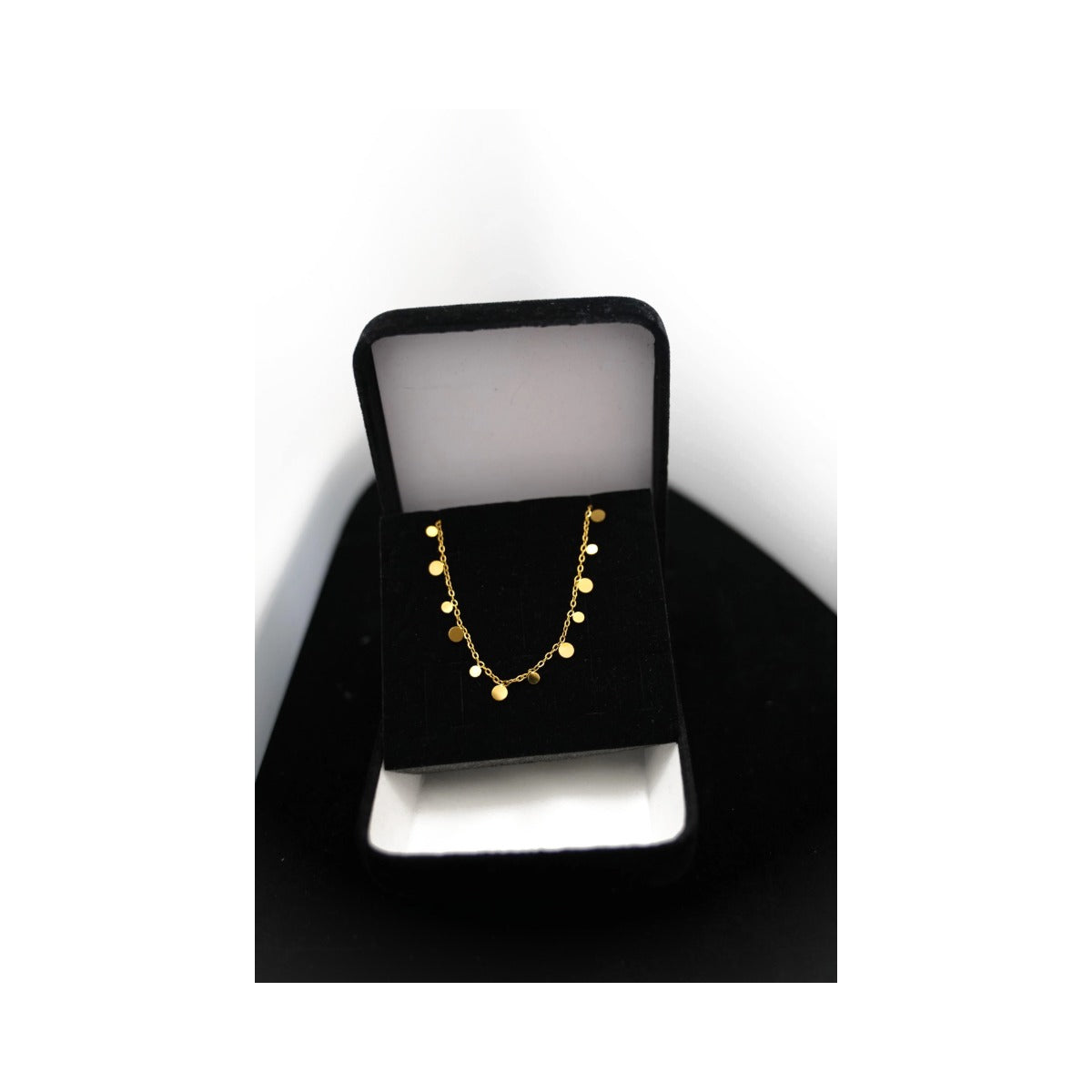 teardrop charm necklace luxury