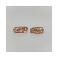 textured gold hoops luxury